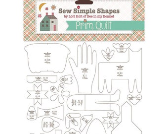 Prim Quilt Sew Simple Shapes by Lori Holt for Riley Blake - STT-16534 - Includes 62 Templates