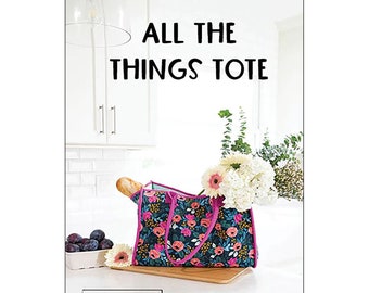 Modèle de sac fourre-tout All The Things par Kaitlyn Howell de Knot and Thread Design - KAT113