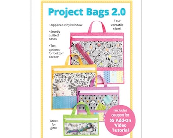 Project Bags 2.0 by Patterns by Annie - pattern PBA206-2