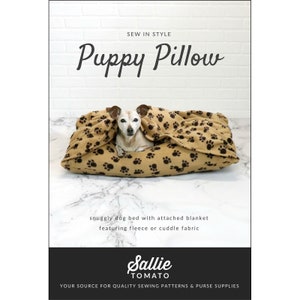 Puppy Pillow Pattern by Sallie Tomato - LST100