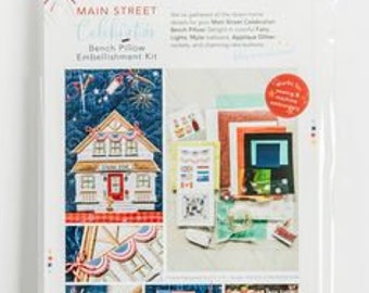 Kimberbell Main Street Celebration Bench Pillow FABRIC Kit - Etsy