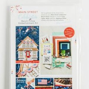 Main Street Feier Bank Kissen Verzierungsset by Kimberbell Designs - KDKB1243