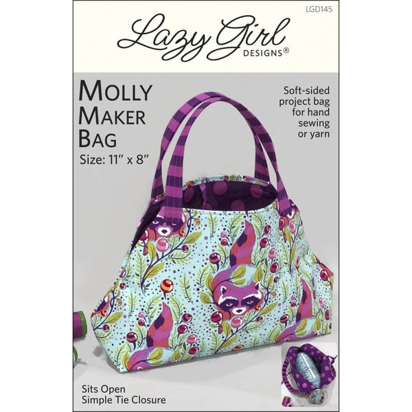 Molly Maker Bag Pattern par Lazy Girl Designs - LGD145