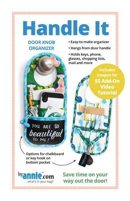 Organizer voor deurknoppen met handvat van Patterns by Annie - patroon PBA280