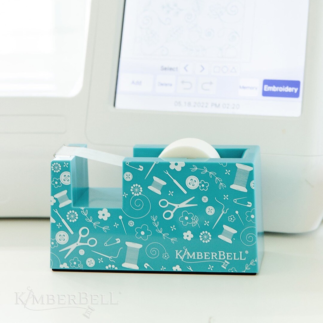 Paper Tape Dispenser in Teal by Kimberbell Designs KDTL109 Etsy