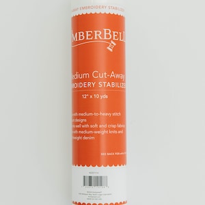Medium Cut-Away Embroidery Stabilizer by Kimberbell Designs - KDST114 - 12&quot; x 10 yards