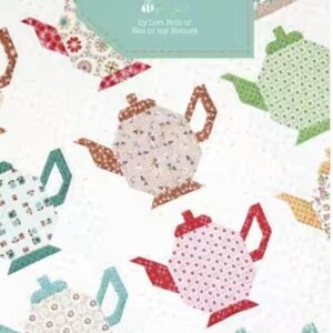 Omas Teekannen-Patchwork von Lori Holt (Bee in my Bonnet) – P120-TEAPOT