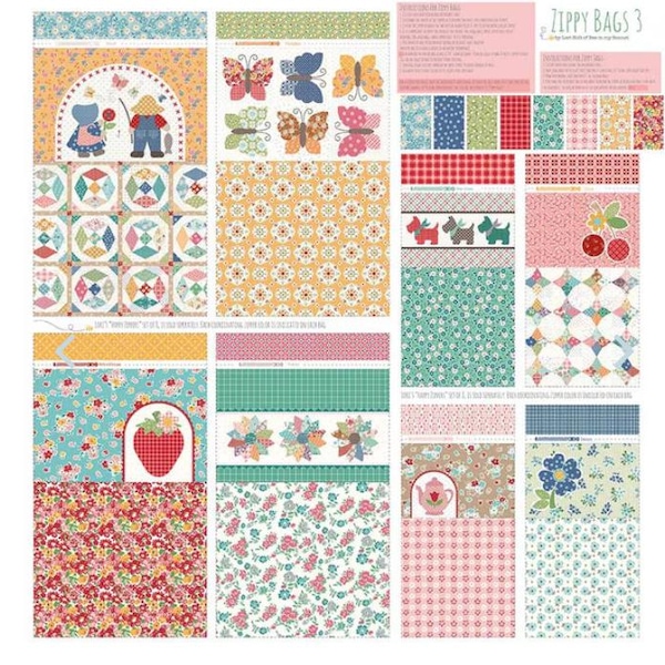 Bolsas Zippy para decoración del hogar, panel n.° 3 - HD15572 - Un panel de 56" x 56"