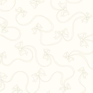 Bows - Star-Spangled Beauty by Kimberbell Designs for Maywood Studio - MAS10844-E Soft White - 1/2 yard