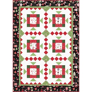 We Whisk You a Merry Christmas Mixer Quilt Kit von Maywood Studio für Kimberbell - Designed von Debbie Beaves