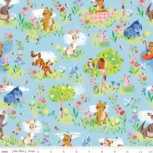 Main Sky - 100 Aker Woods Collection by Jill Howarth for Riley Blake Designs - C15170-SKY - 1/2 yard