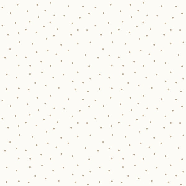 Tiny Dots Basics Fabric - Kimberbell Designs for Maywood Studios - MAS8210-E Cream-Taupe - 1/2 yard