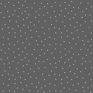 Pode incluir: Um padrão sem costura de pequenos pontos brancos sobre um fundo cinza escuro.