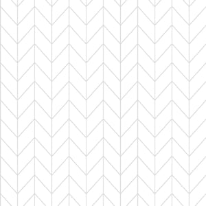 Chevron KimberBell Basics Fabric - Designer Kim Christopherson for Maywood Studios - MAS8258-WW White on White - 1/2 yard