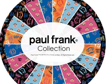 Paul Frank Half Yard Bundle by Camelot Fabrics - 5 Prints