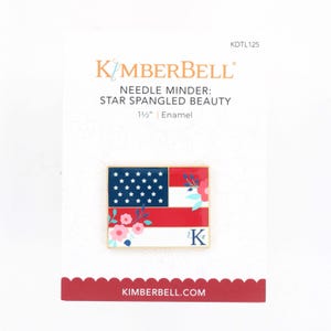 Star-Spangled Beauty Needle Minder ONLY by Kimberbell Designs - KDTL125