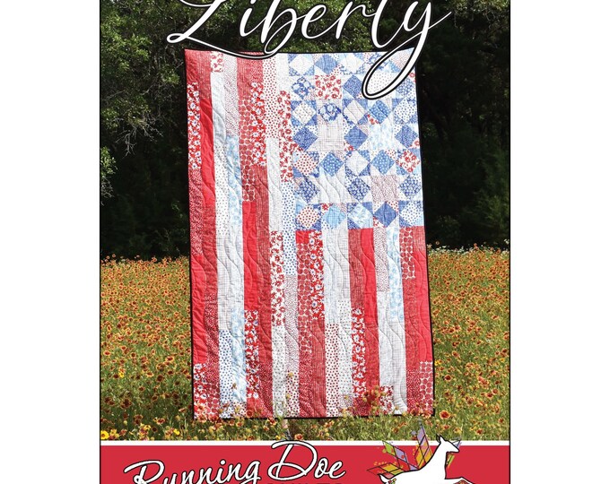 Liberty Quilt Fabric Kit Using Land of Liberty From Riley Etsy