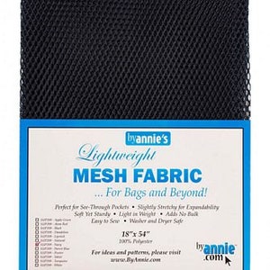 Lightweight Mesh Fabric 18" x 54" - Patterns by Annie's, PBASUP209-Navy