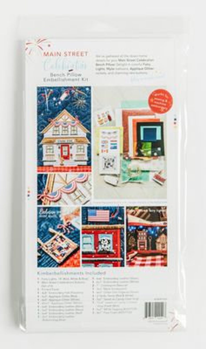 Main Street Celebration Bench Pillow Embellishment Kit by Etsy