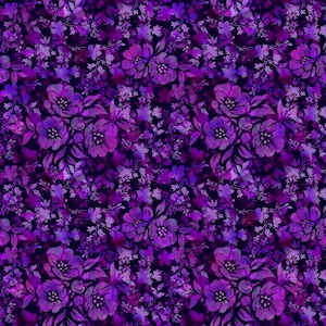 Mystic - I Dream in Color by Jason Yenter for In The Beginning Fabrics - 6-IDC-3 Purple - 1/2 yard