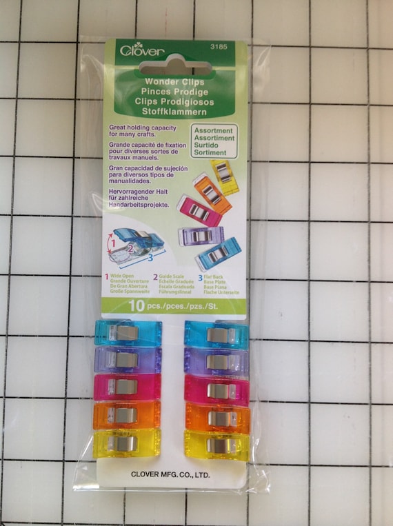Wonder Clips - Kit 10 Clip Per Cucito, Colori Assortiti - Foto 6