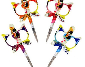 Cat Scissor by Bohin - 3-1/2&#39; Butterfly-shaped embroidery scissors