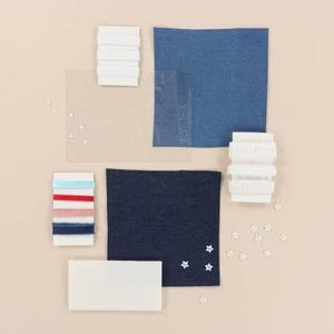 Star Spangled Beauty Ladder Quilt Embellishment Kit ONLY by Kimberbell Designs - KDKB1307