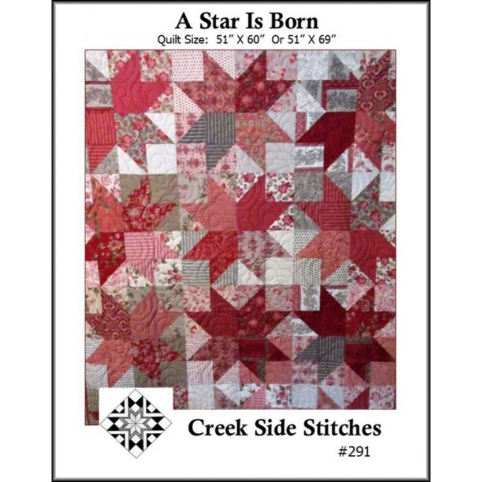 Star Quilt Patterns PDF & Free Pillow Pattern Easy Quilting Patterns  Scrappy Quilts With Fat Quarters or Scraps Patriotic Quilt QOV 