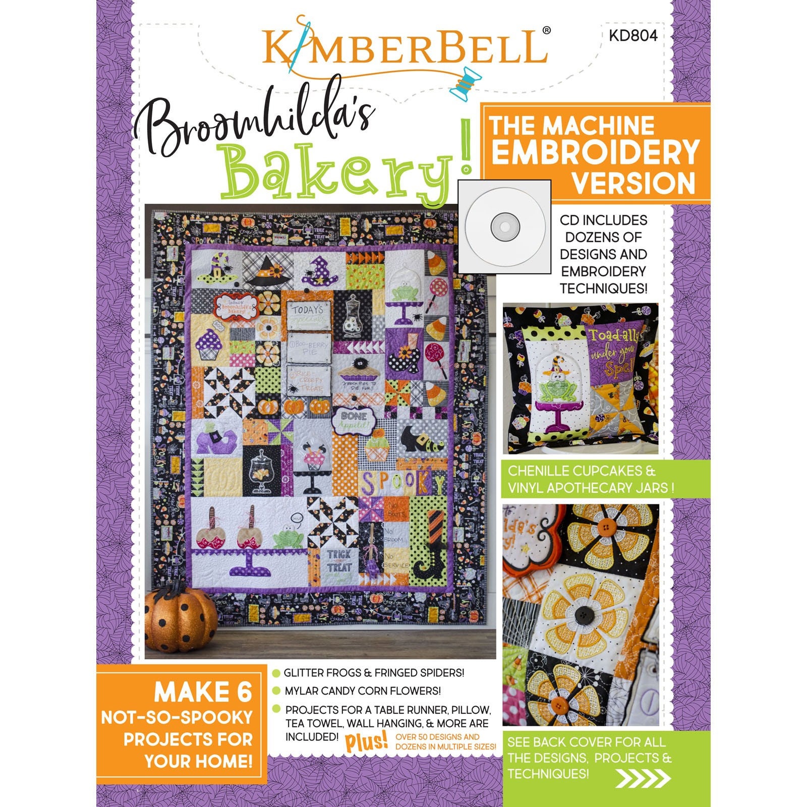 Kimberbell Sweet as Pie Bundleembroidery CD, Embellishment Kit