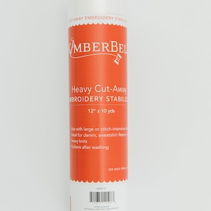 Heavy Cut-Away Embroidery Stabilizer by Kimberbell Designs - KDST117 - 12&quot; x 10 yards
