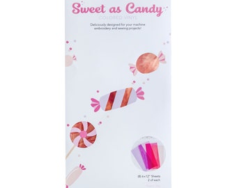 Sweet as Candy Vinyl von Kimberbell Designs - Erhältlich in Bunt und Transparent