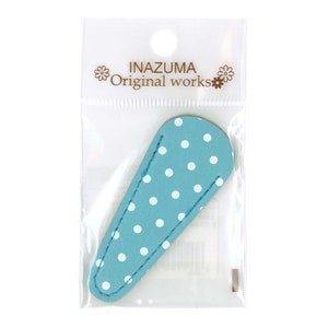 Polka Dot Scissor Sheath by Imazuma - Small - Aqua