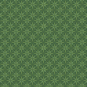 Tufted Basics Fabric - Kimberbell Designs for Maywood Studios - MAS9396-G2 Dark Green - 1/2 yard