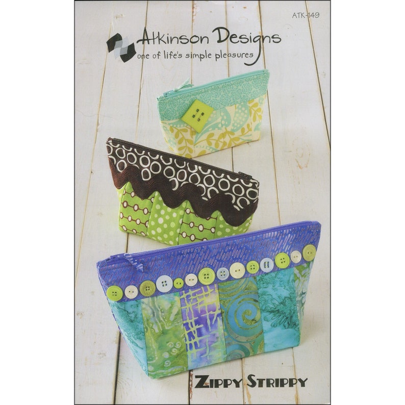Zippy Strippy Pattern by Atkinson Designs ATK-149