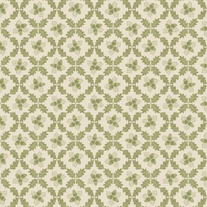 Traliccio di ghiande della collezione Old Quercus di Lewis e Irene - A934A Green Mist - venduto a 1/2 iarda