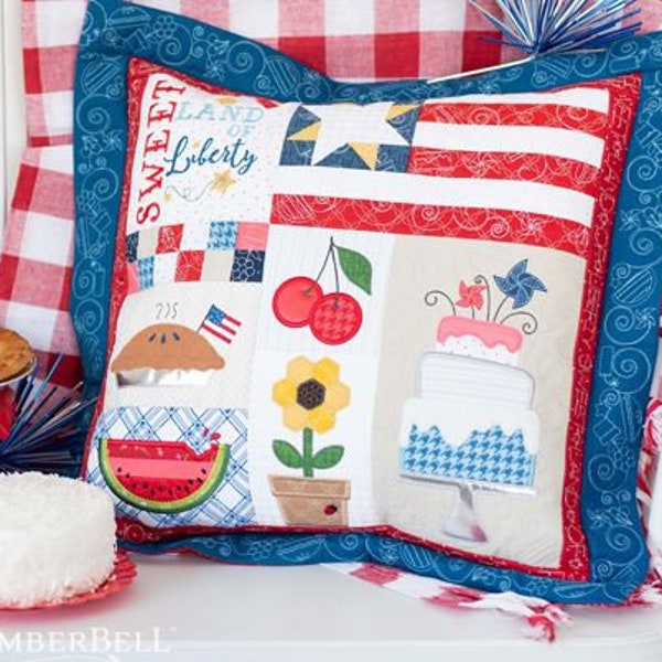 Sweet Land of Liberty Pillow Fabric Kit - Kimberbell Designs