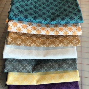 Sparkle Refreshed Basics Fabric by Maywood Studio for Kimberbell Designs - Fat Quarter Bundle - 7 fabrics