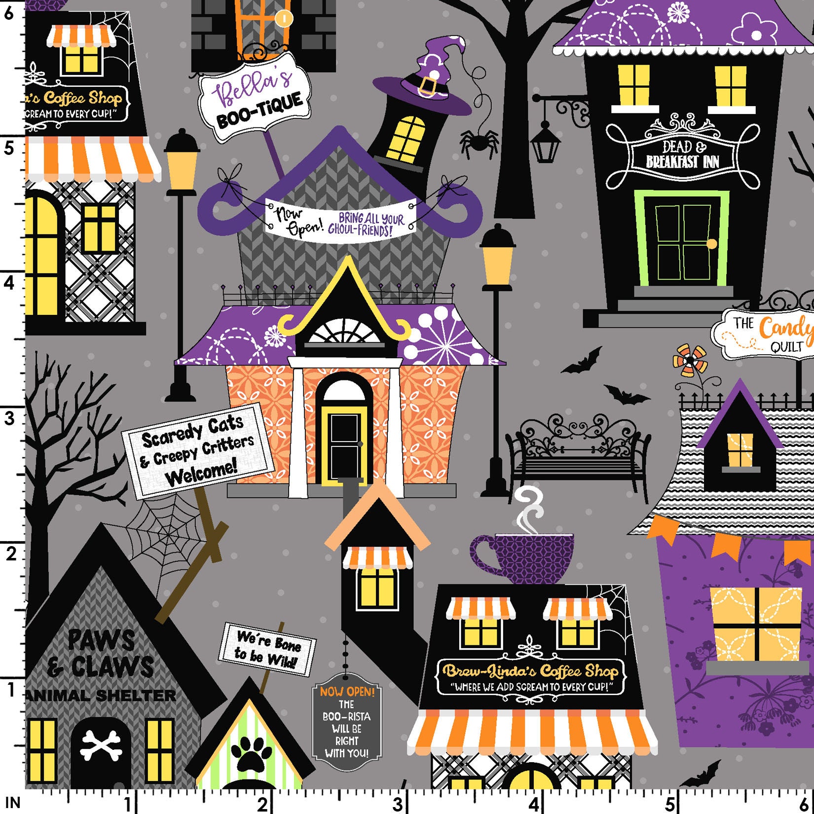 Hometown Houses Hometown Halloween for Kimberbell Designs by Etsy