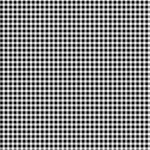 One in a Melon by Timeless Treasures - Gingham-C7345 Schwarz - 1/2 Hof