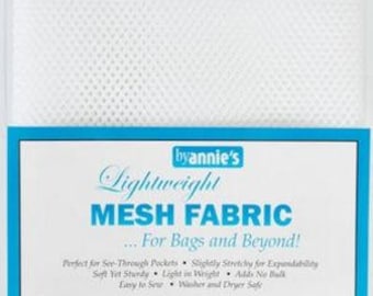 Lichtgewicht gaas: 18 x 54 inch - Patterns by Annie&#39;s, PBASUP209-WHITE