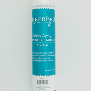 Wash-Away Embroidery Stabilizer by Kimberbell Designs - KDST120 - 12&quot; x 10 yards