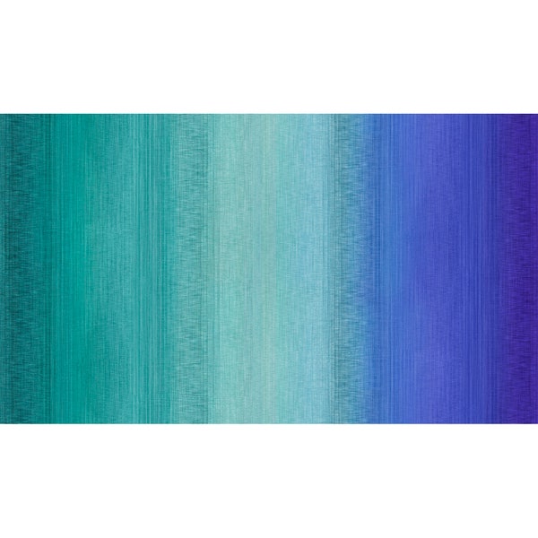 Party Animals by Kim Green of KG Art Studio for P&B Textiles - Ombre Stripe PNBPANI-4856-BT - Blue Teal - 1/2 yard
