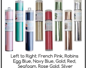 Embroidery Leather by Kimberbell - you pick color from Navy, French Pink, Red, Gold, Seafoam Green, Rose Gold and Silver