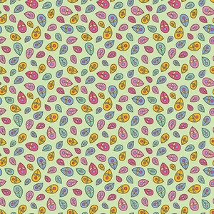 Little Feathers - Rooville Collection from Kimberly Einmo for Benartex Contempo Fabrics - 17002-42 Pistachio - 1/2 yard