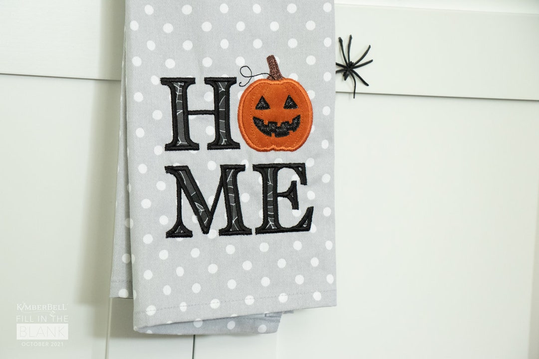 Kimberbell Fill in the Blank October 2021 Home, Pumpkin Free