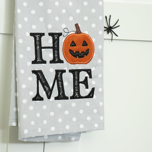 Kimberbell Fill in the Blank - October 2021 - Welcome Home, Pumpkin!  Free Design with Tea Towel Purchase