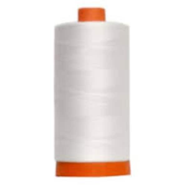 AURIFIL Basic Thread White 100% Katoen - 50WT 1422 yds - #2024