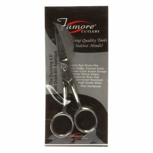 Mini Duckbill Appliqué Scissors by Famore - 712D - 4.5&quot;