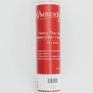 Heavy Tear-Away Embroidery Stabilizer by Kimberbell Designs - KDST107 - 12&quot; x 10 yards