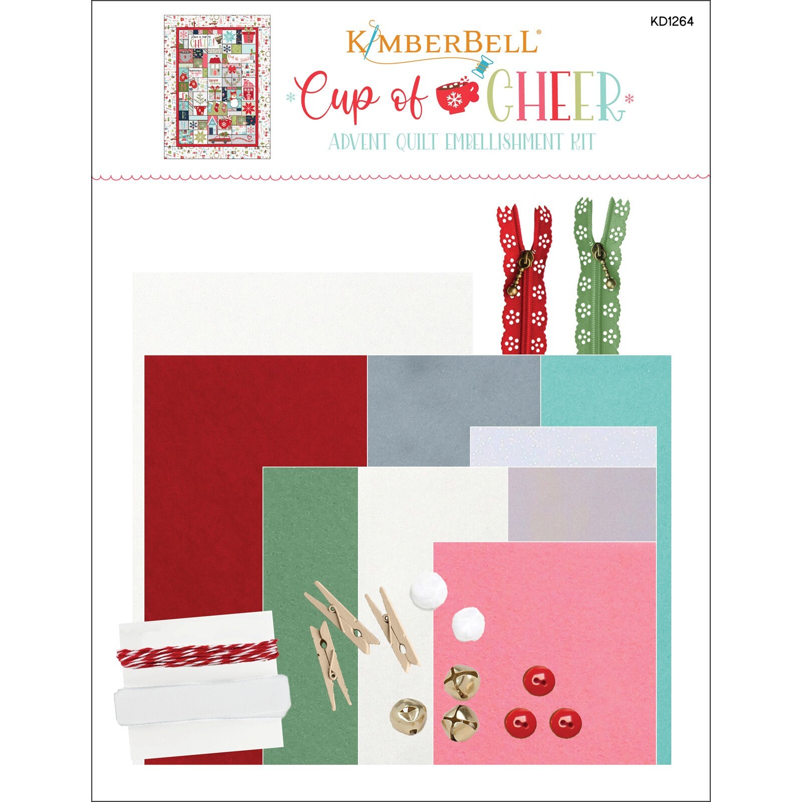 Cup of Cheer Embellishment Kit by Kimberbell Designs - Etsy